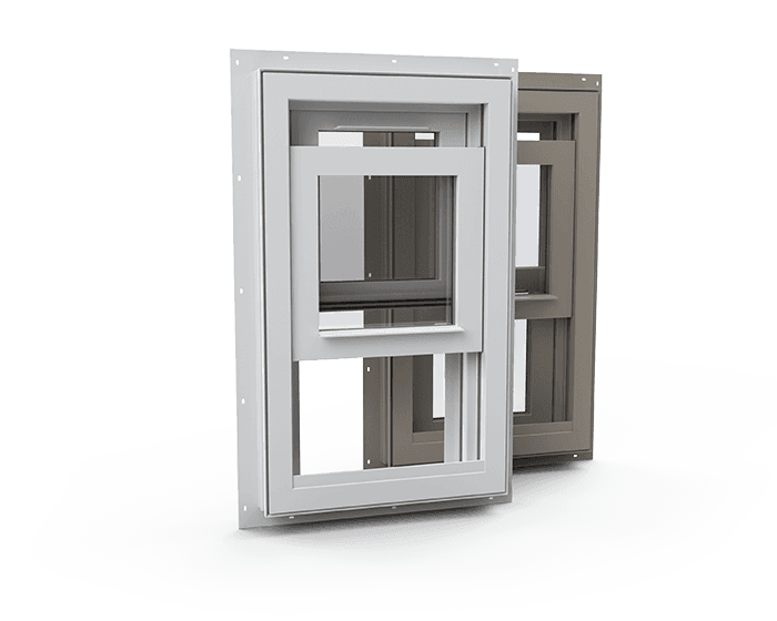 Double-Hung Two-Color Window - Style and Functionality in One