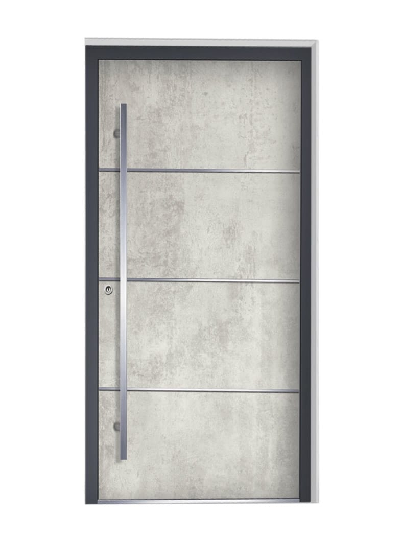 Unique Artistic Metalwork for a Modern Front Door Design